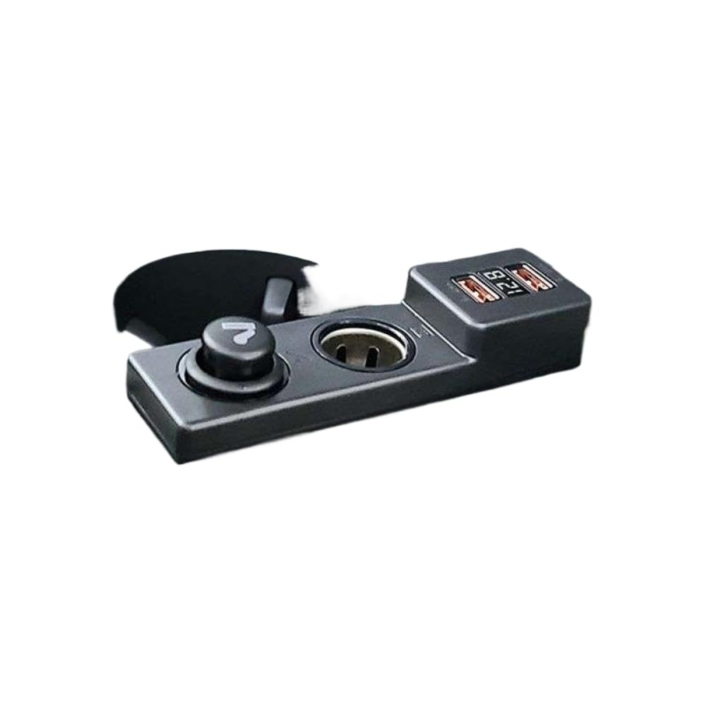 YvRaDvAqn 12V Cigarette Lighter Splitter Adapter for Mk7 LHD