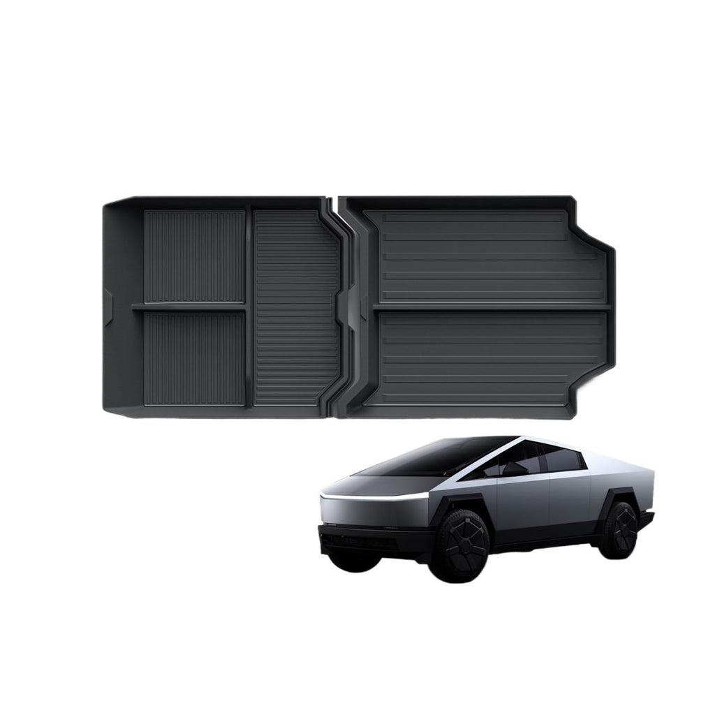 ZHANG-WB 2-Piece Center Console Storage Tray for Cybertruck