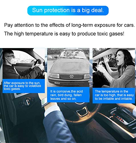 KJLYLPP Automatic Car Umbrella Sun Shade Cover