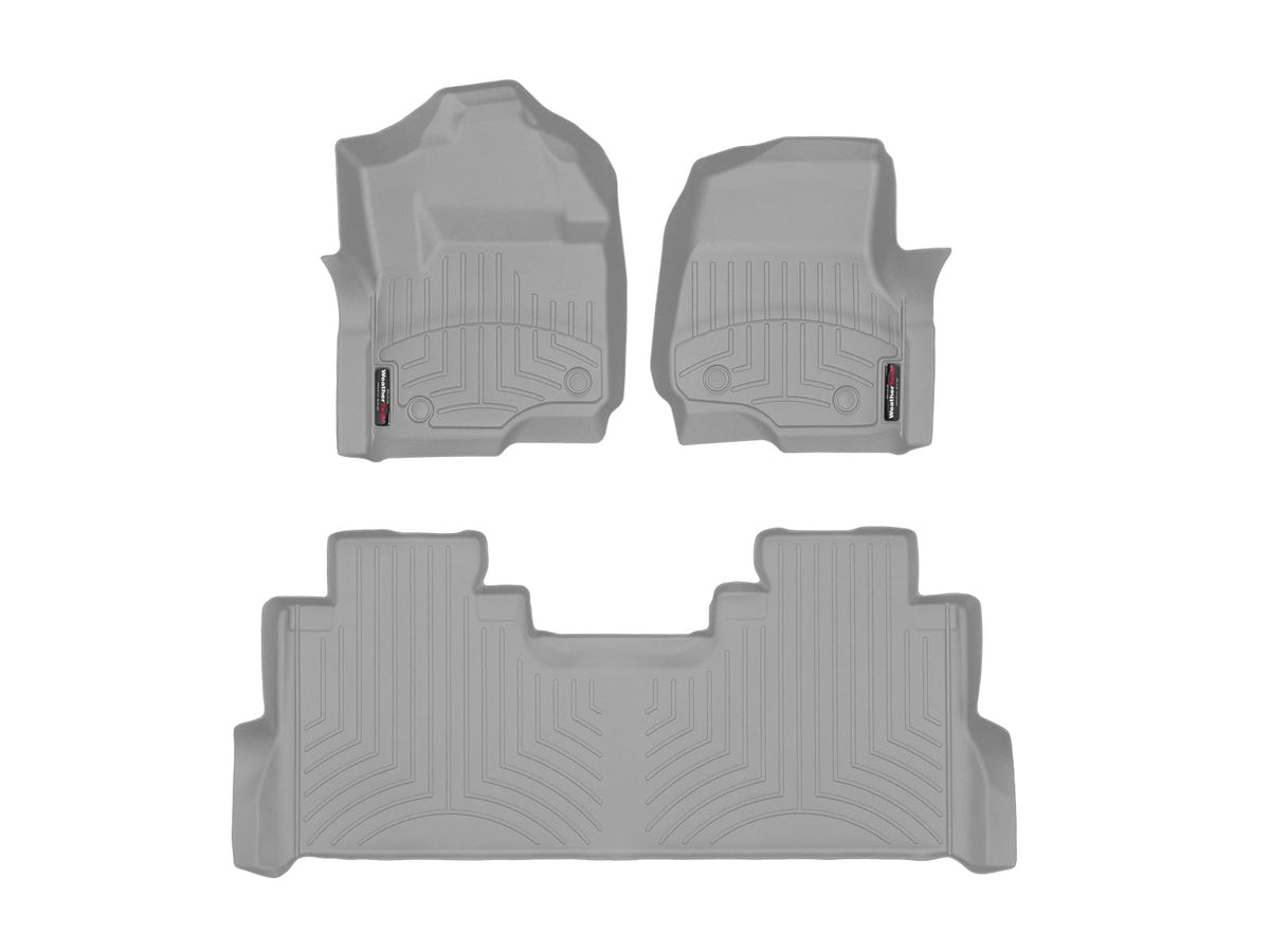 WeatherTech FloorLiners for Ford Super Duty SuperCrew 2017–2026