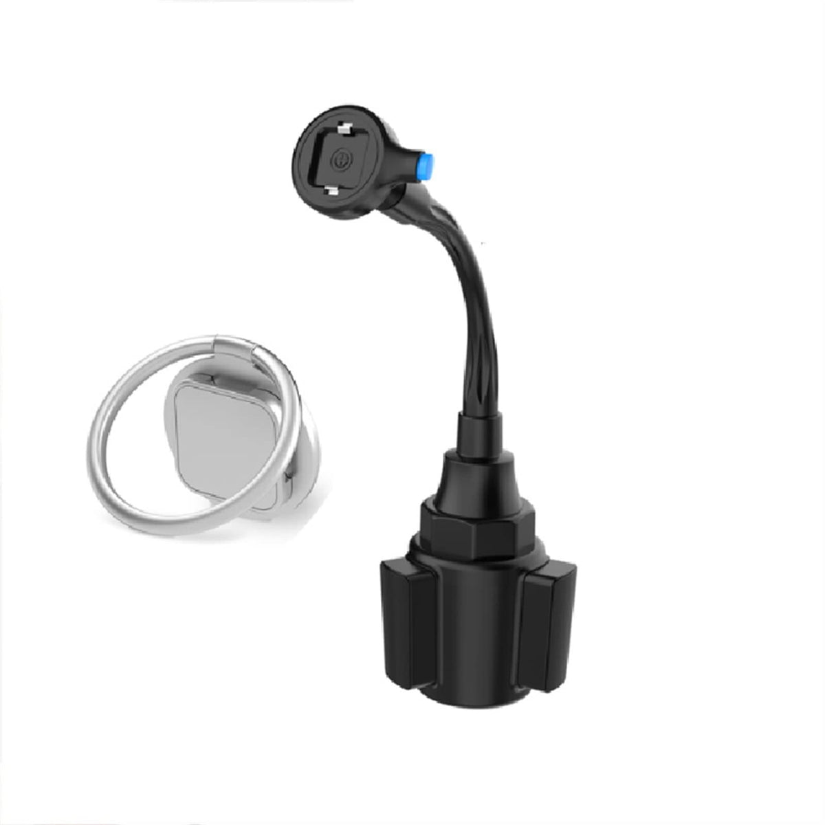 HYUWANGYU Adjustable Gooseneck Car Cup Holder Phone Mount