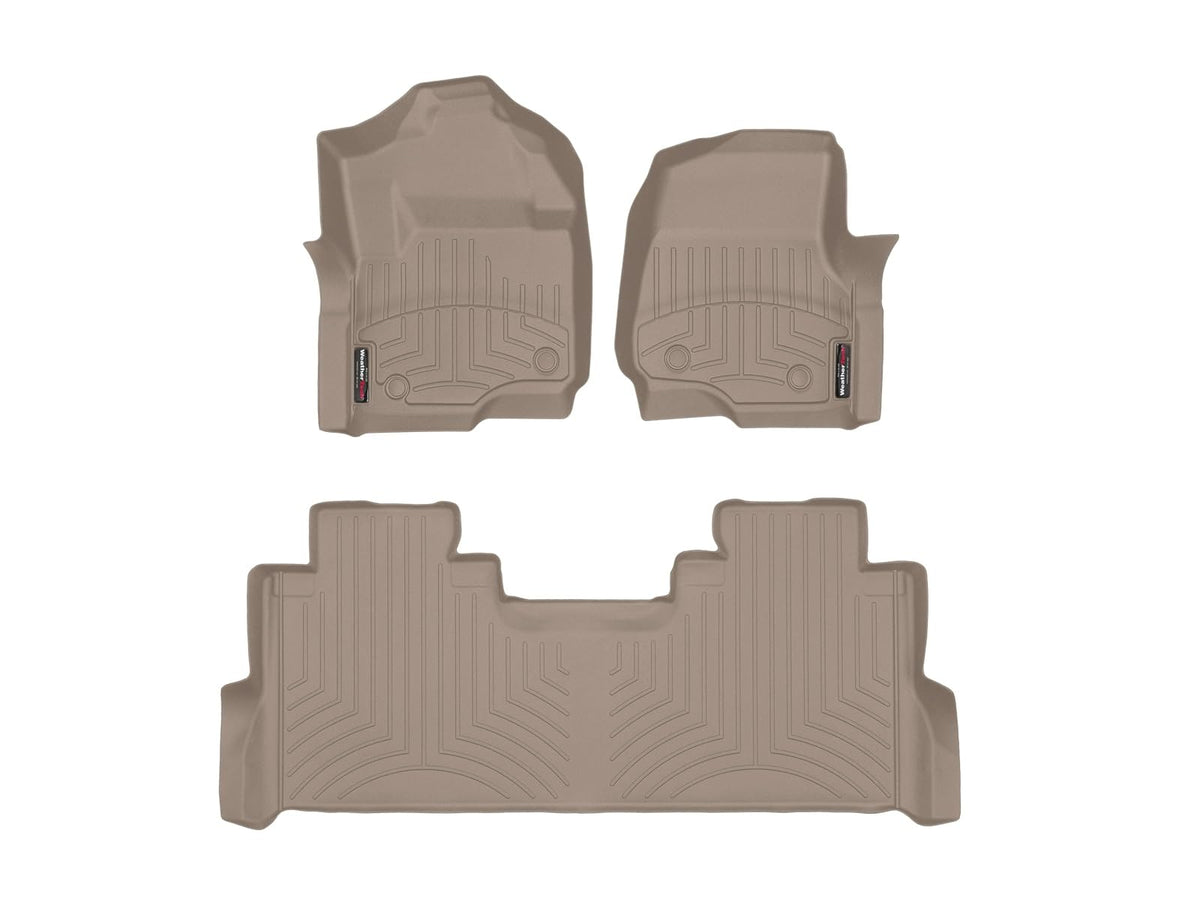 WeatherTech FloorLiners for Ford Super Duty SuperCrew 2017–2026