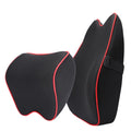 XDSRFVW Memory Foam Car Neck Headrest & Lumbar Support Pillow