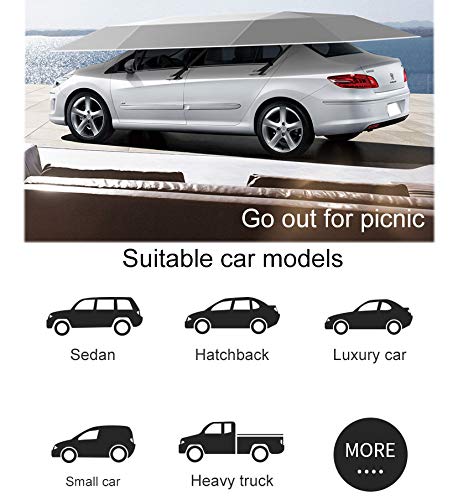 KJLYLPP Automatic Car Umbrella Sun Shade Cover