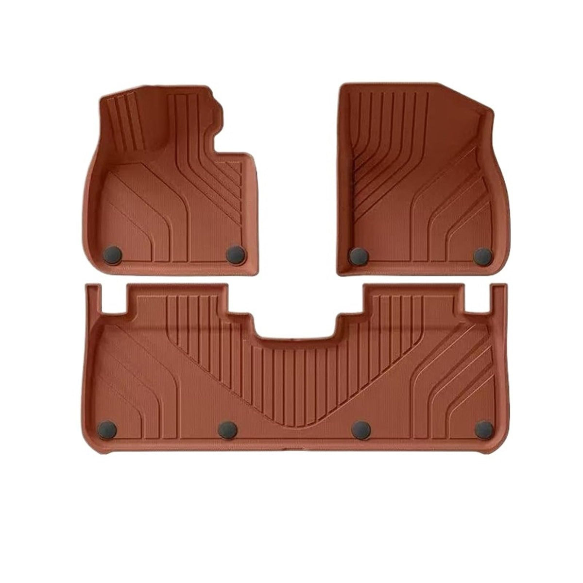 Universal Car Floor Mat Liner Tray & Foot Pad Set