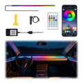 Acrylic Car Ambient LED Light Kit with App & Remote Control