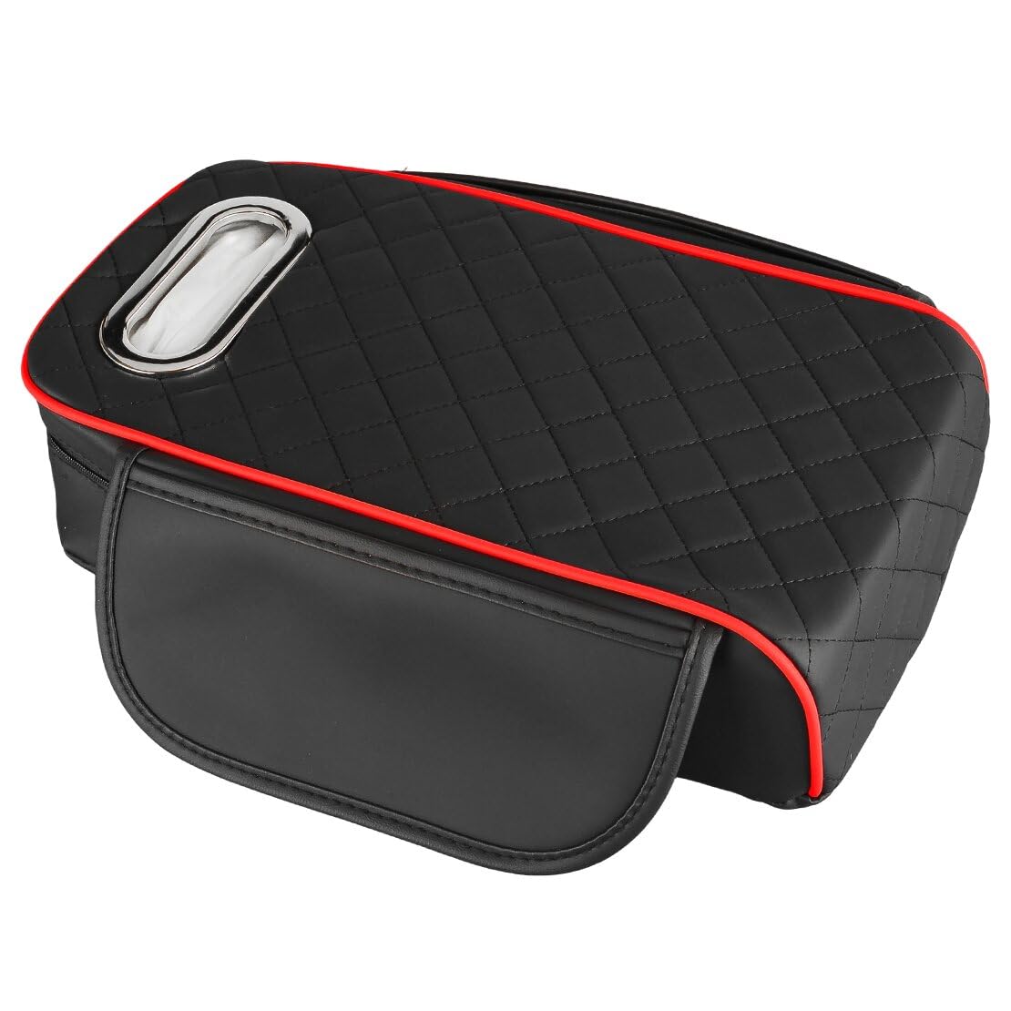 DSIUYT Center Console Armrest Cover with Side Storage Pockets
