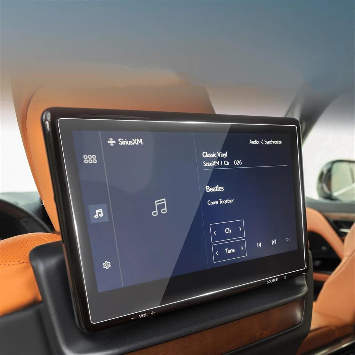 Tempered Glass Navigation Screen Protector for Lexus LX600