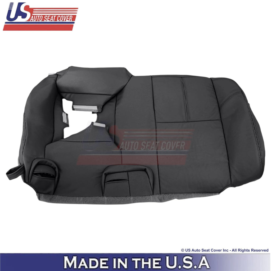 US Auto Seat Cover Genuine Leather Rear Cover for GMC Sierra Denali