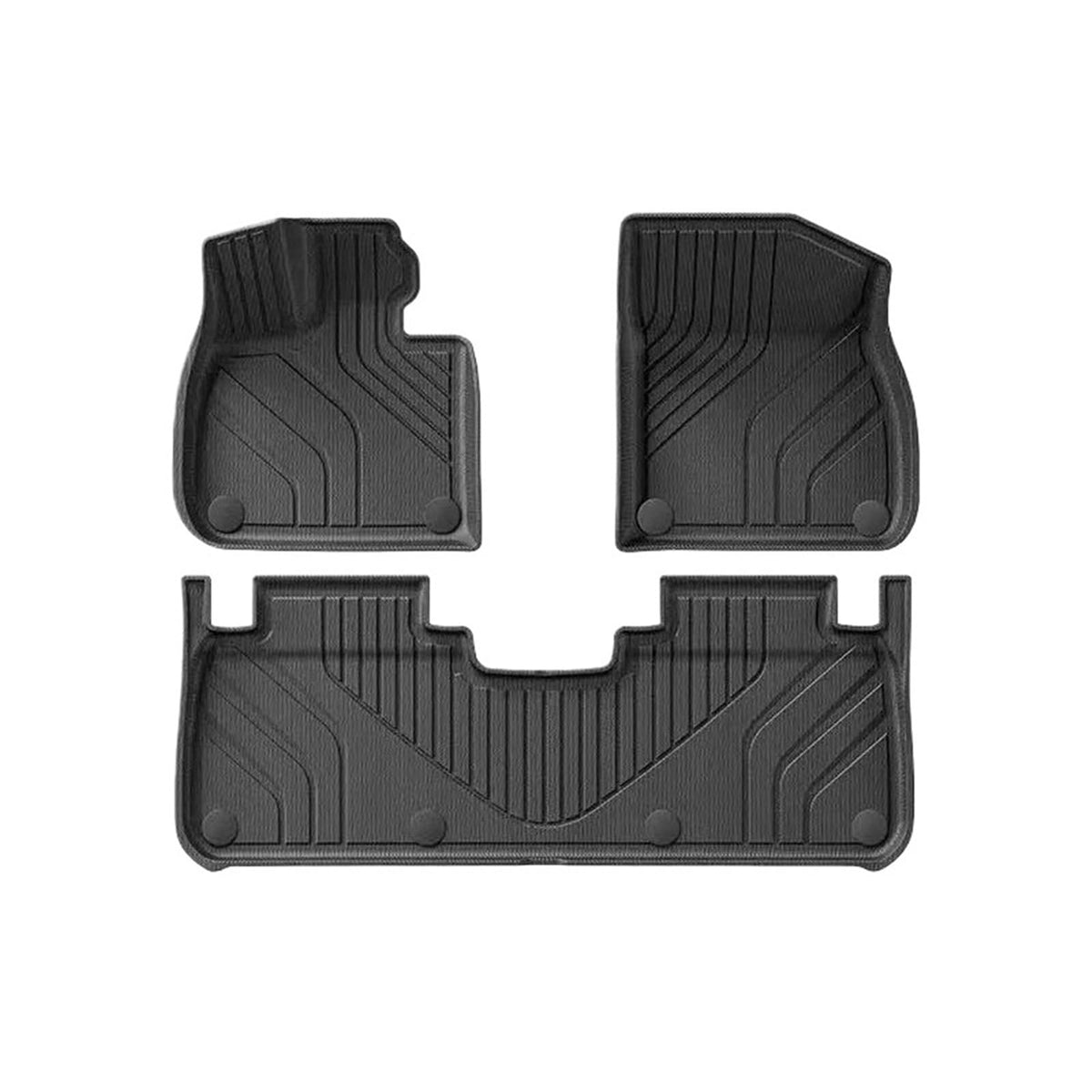 Universal Car Floor Mat Liner Tray & Foot Pad Set