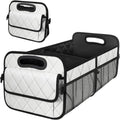 SHHtnCTcr 6-Pocket Car Trunk Organizer for Sedans