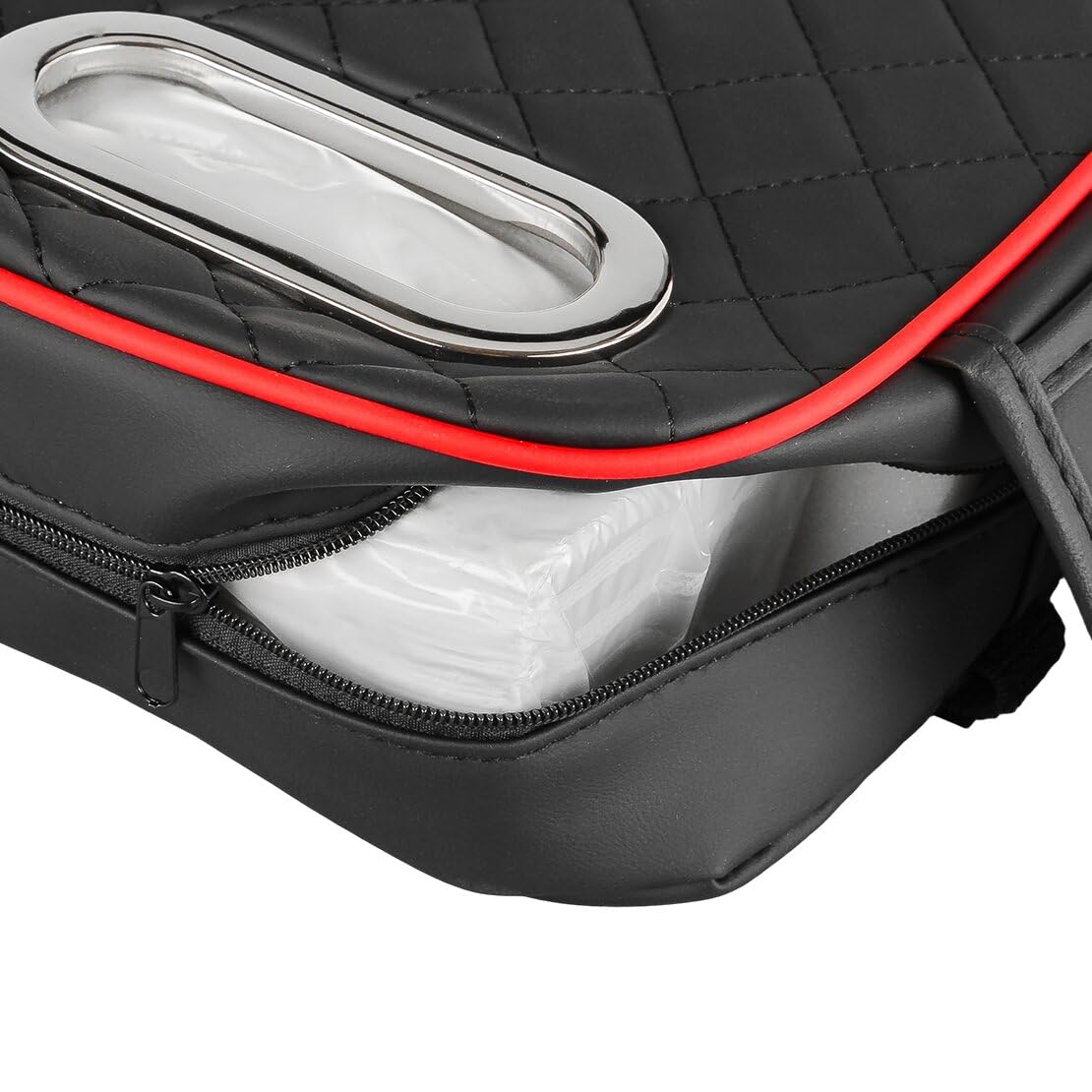DSIUYT Center Console Armrest Cover with Side Storage Pockets