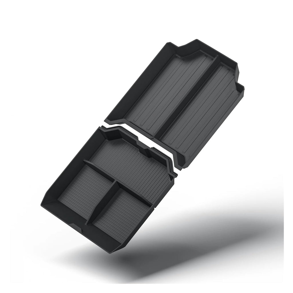 ZHANG-WB 2-Piece Center Console Storage Tray for Cybertruck