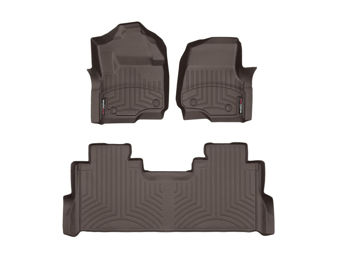 WeatherTech FloorLiners for Ford Super Duty SuperCrew 2017–2026