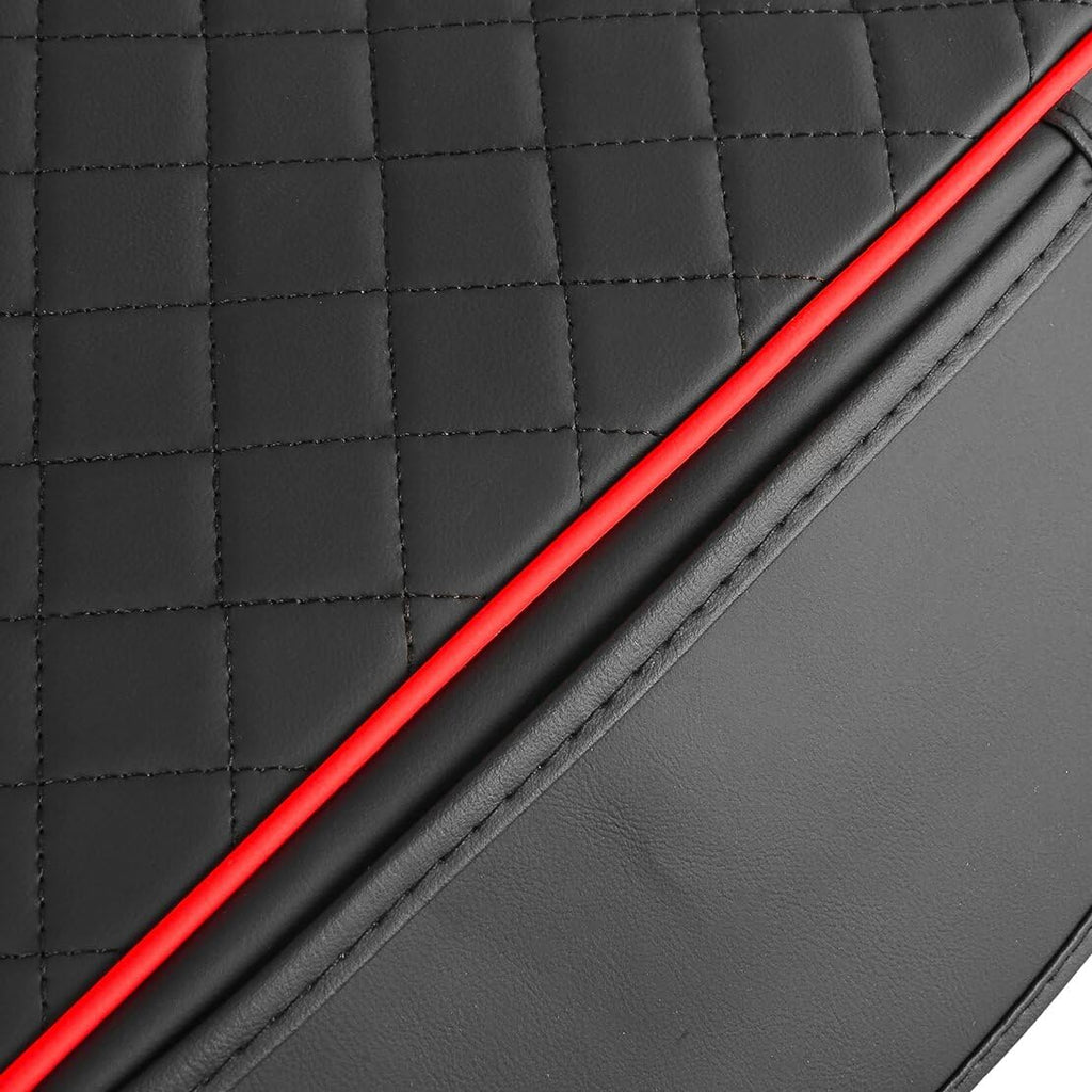DSIUYT Center Console Armrest Cover with Side Storage Pockets