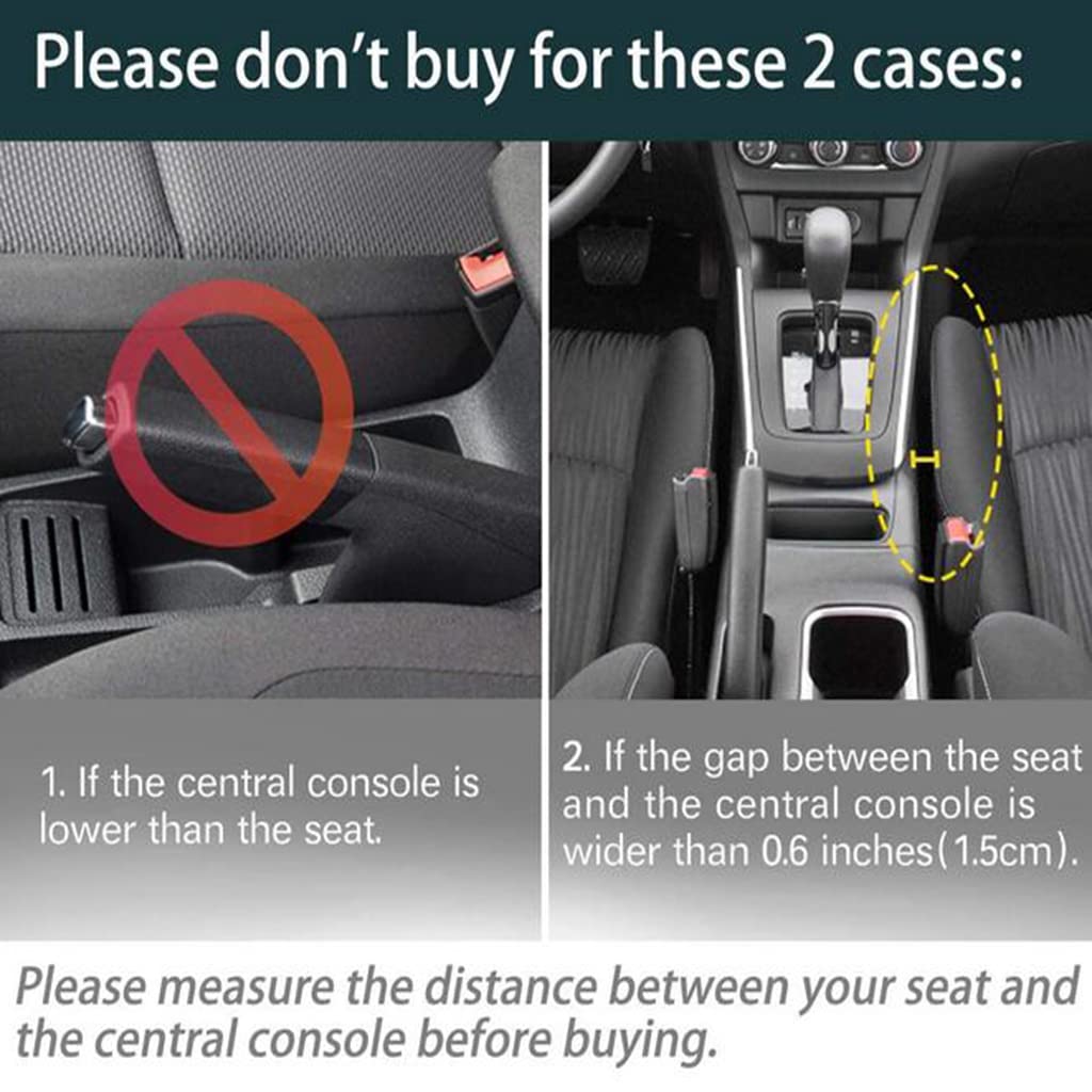ZZYK 2-Pack Car Seat Gap Organizer with Cup Holder