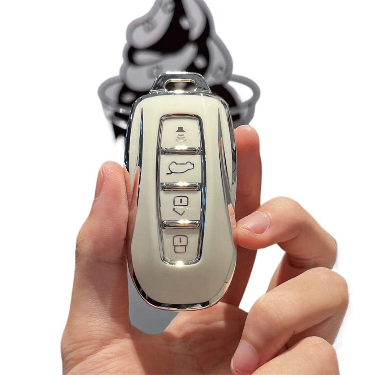 Durable Car Remote Key Fob Case Cover for 5, 6 & 7 Series