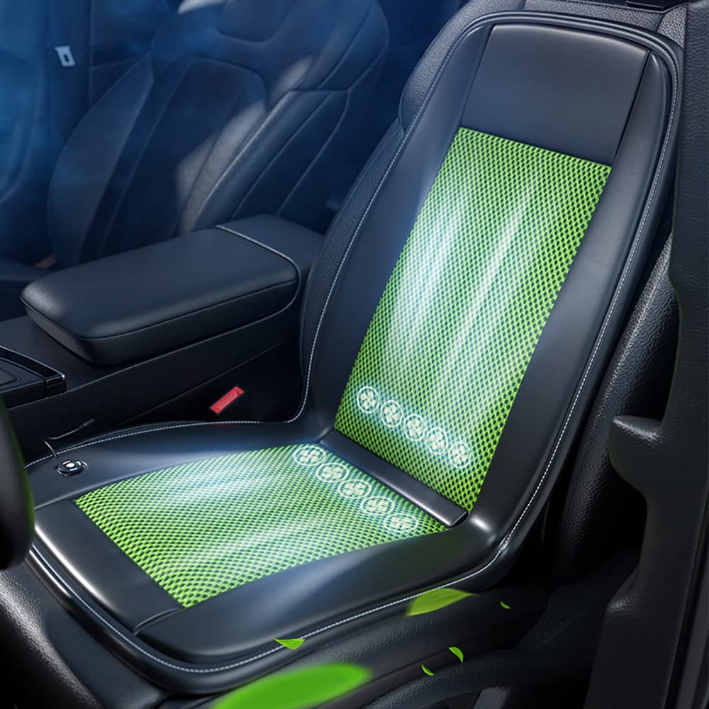 TOTRAVE 10-Fan Ventilated Cooling Car Seat Cushion