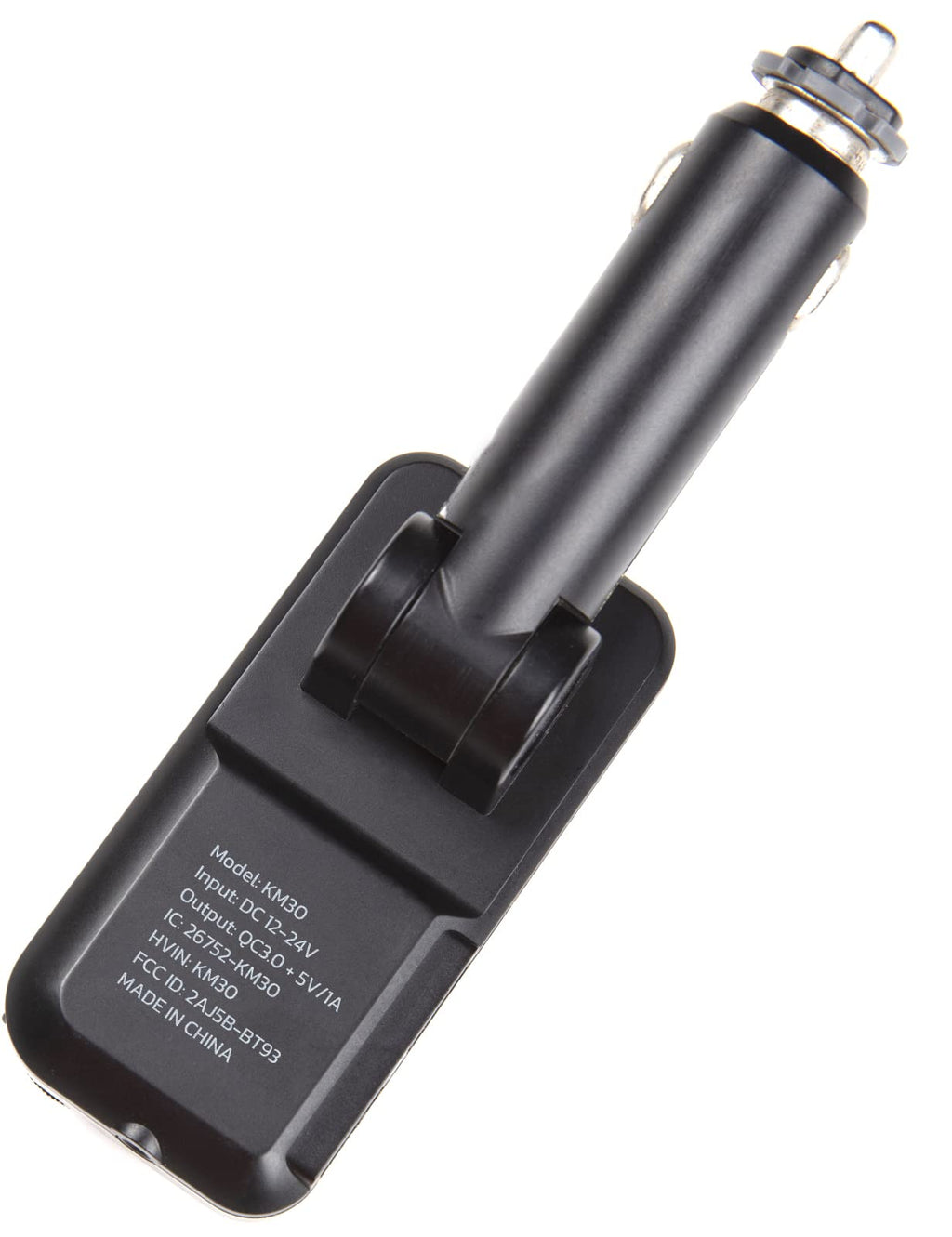 Nulaxy KM30 Bluetooth FM Transmitter with QC3.0 Charging
