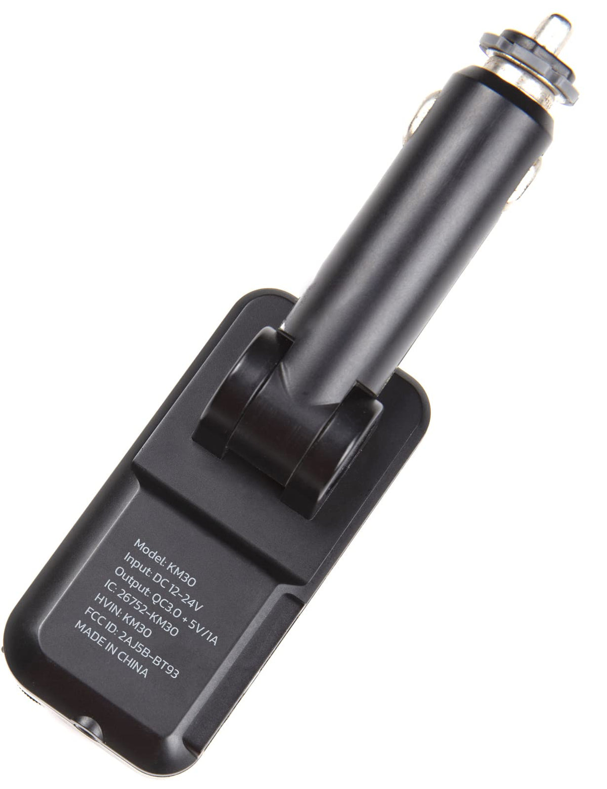 Nulaxy KM30 Bluetooth FM Transmitter with QC3.0 Charging