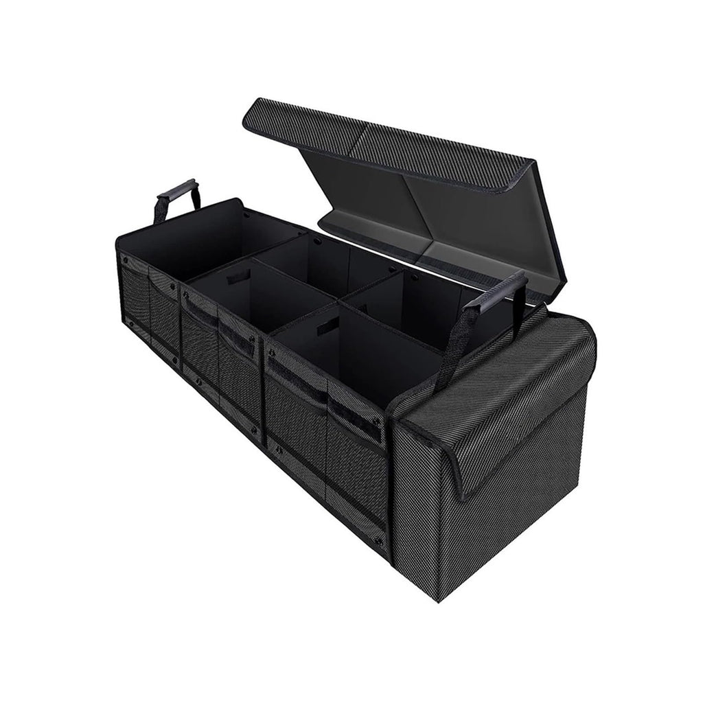 DGQLMXVJT Collapsible Car Trunk Organizer with Leakproof Bag