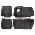 US Auto Seat Cover Genuine Leather Rear Cover for GMC Sierra Denali