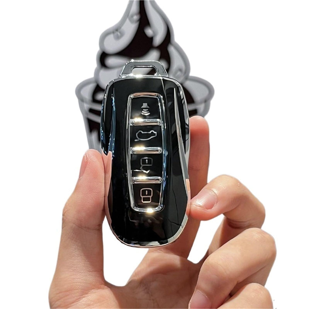 Durable Car Remote Key Fob Case Cover for 5, 6 & 7 Series