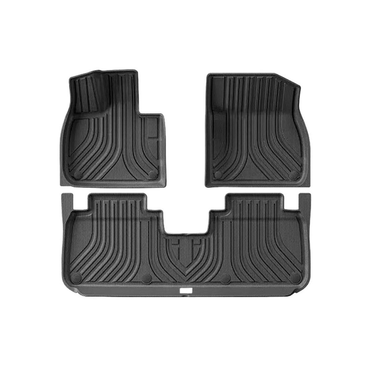 Universal Car Floor Mat Liner Tray & Foot Pad Set