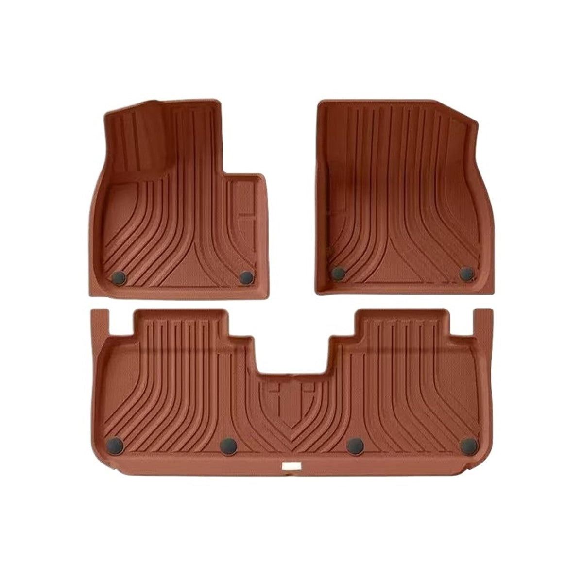 Universal Car Floor Mat Liner Tray & Foot Pad Set