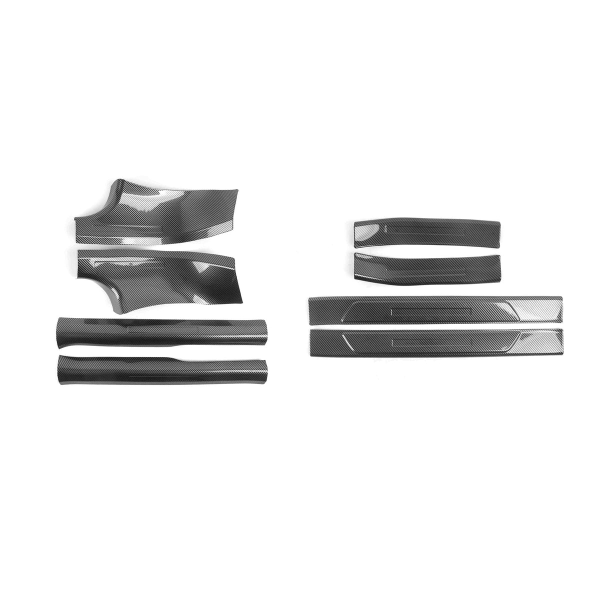 HAISASLLAY 8-Piece Door Sill Protectors for Tesla Model Y