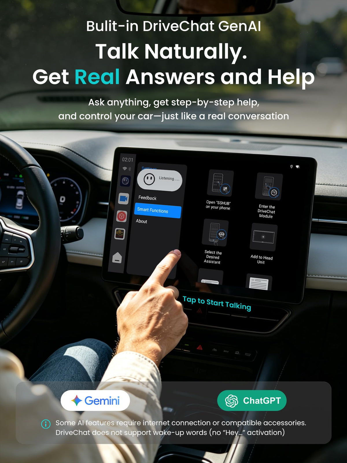 MYATOTO Magic AI Box Wireless CarPlay & Android Auto Adapter
