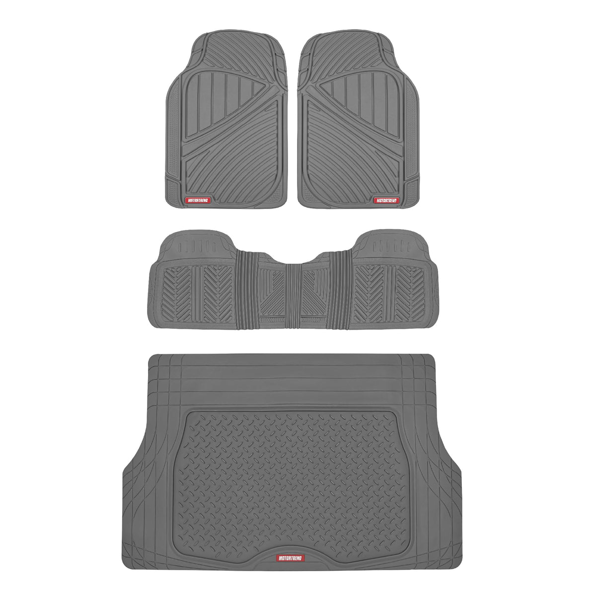 Motor Trend FlexTough All-Weather Car Mats with Cargo Liner