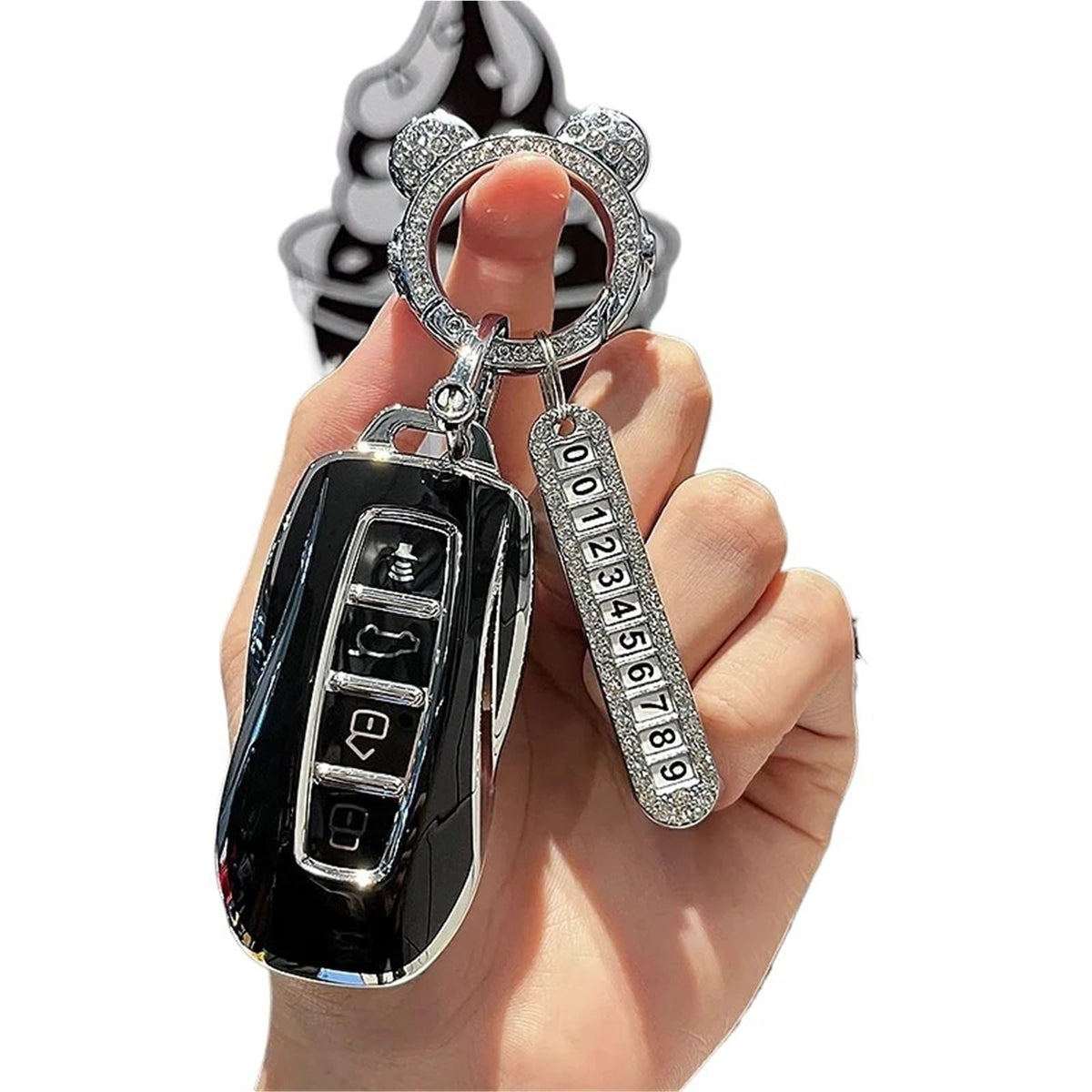 Durable Car Remote Key Fob Case Cover for 5, 6 & 7 Series