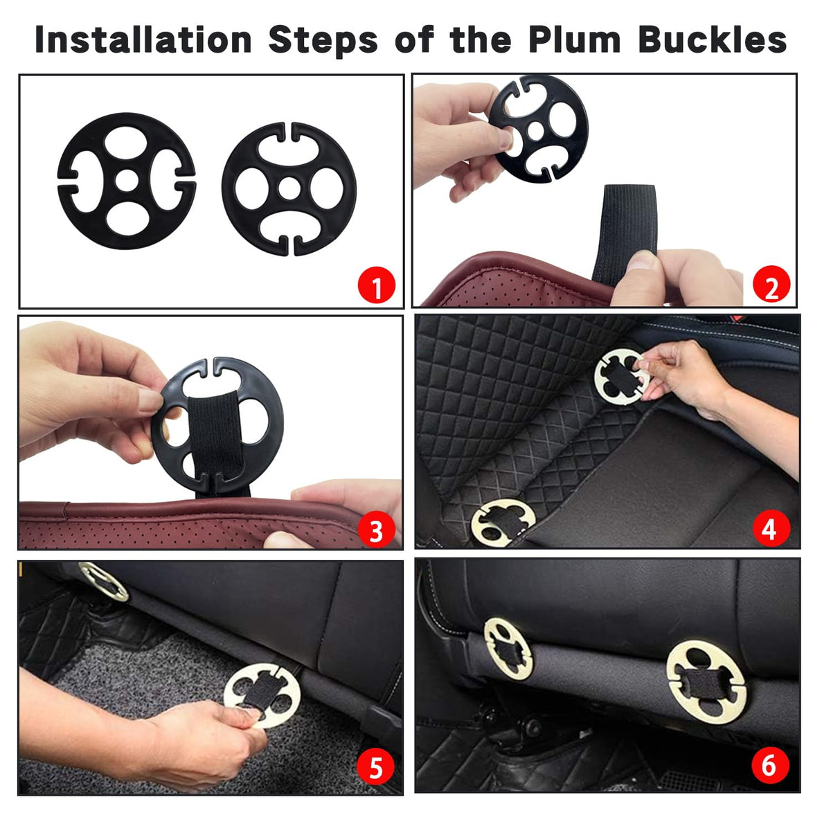 Ysbxitu Memory Foam Car Seat Cushion with Ergonomic Support
