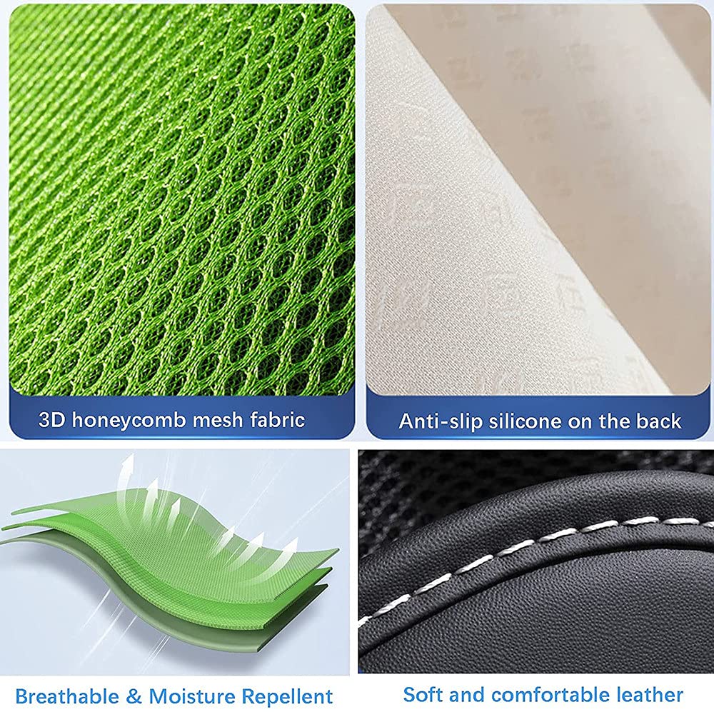 TOTRAVE 10-Fan Ventilated Cooling Car Seat Cushion