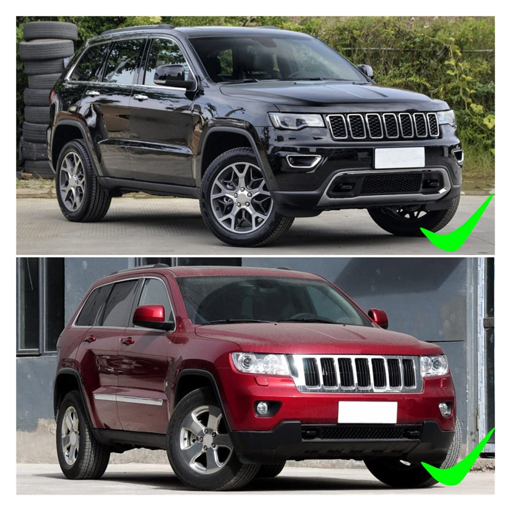 VGOCMDUB All-Weather TPE Floor Mats for Jeep Grand Cherokee