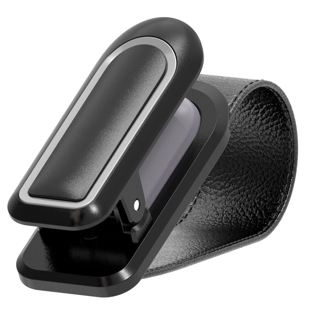 Veharvim 2-Pack Car Visor Sunglasses Holder Clips