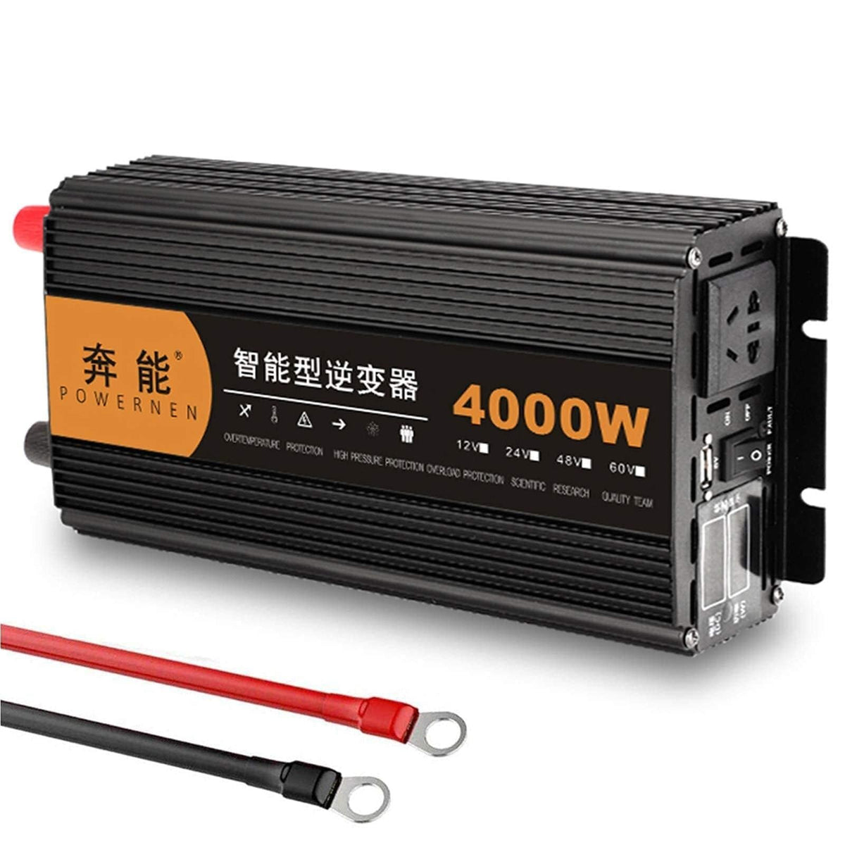 INBMWNRZL 6000W 24V Pure Sine Wave Power Inverter