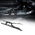 FINMOKAL Carbon Fiber Gear Shift Panel Trim for Ford Mustang