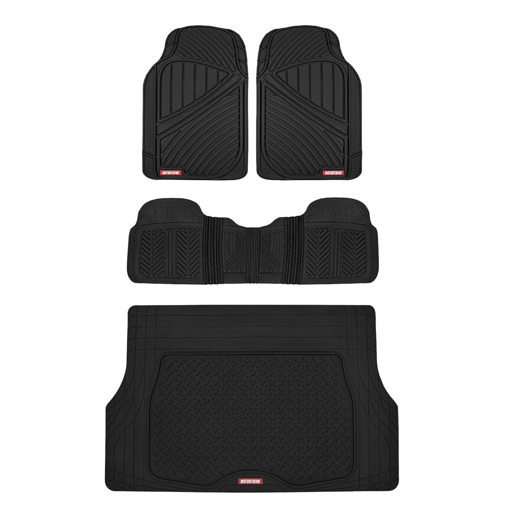 Motor Trend FlexTough All-Weather Car Mats with Cargo Liner