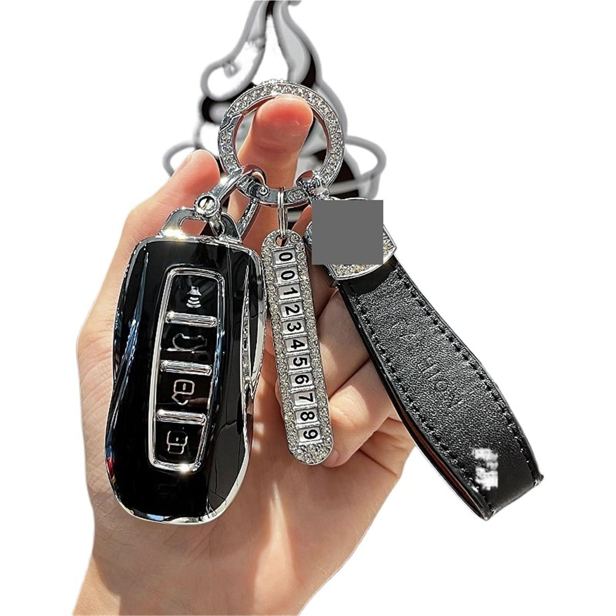 Durable Car Remote Key Fob Case Cover for 5, 6 & 7 Series