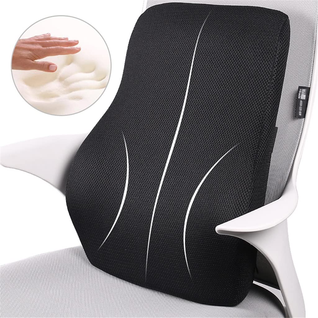 OBKSEB Memory Foam Lumbar Support Pillow for Car Seats