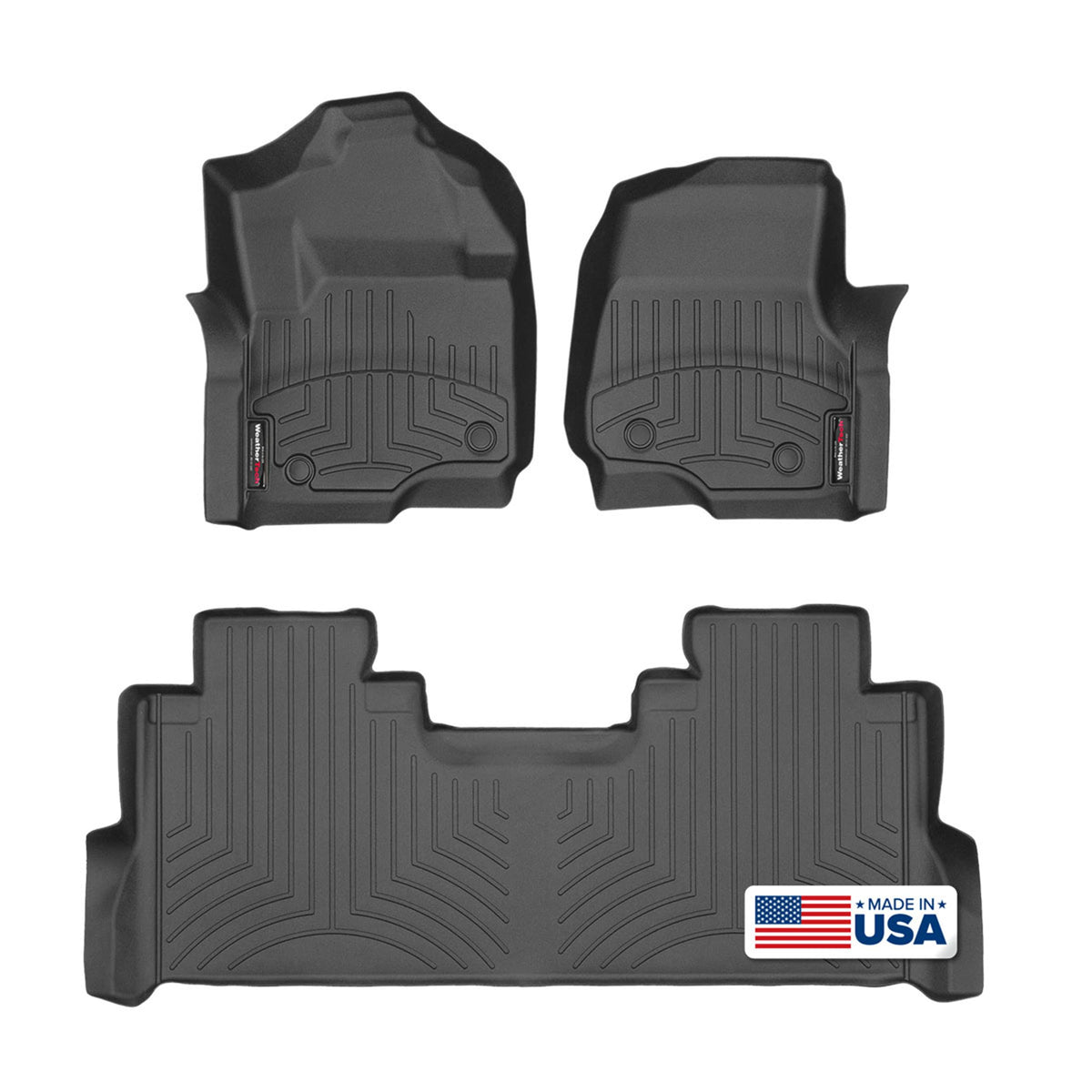 WeatherTech FloorLiners for Ford Super Duty SuperCrew 2017–2026