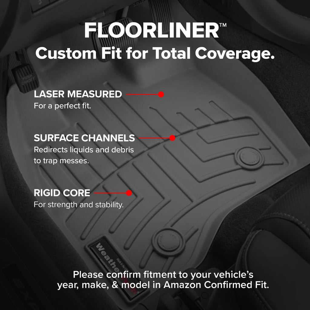 WeatherTech FloorLiners for Ford Super Duty SuperCrew 2017–2026