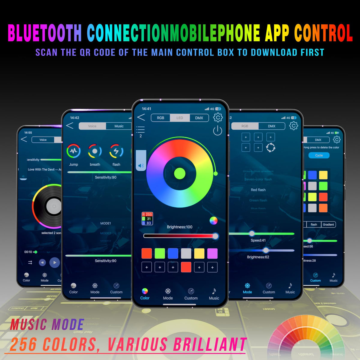 ACARLUOY 22-in-1 Interior LED Light Kit for Tesla Model Y