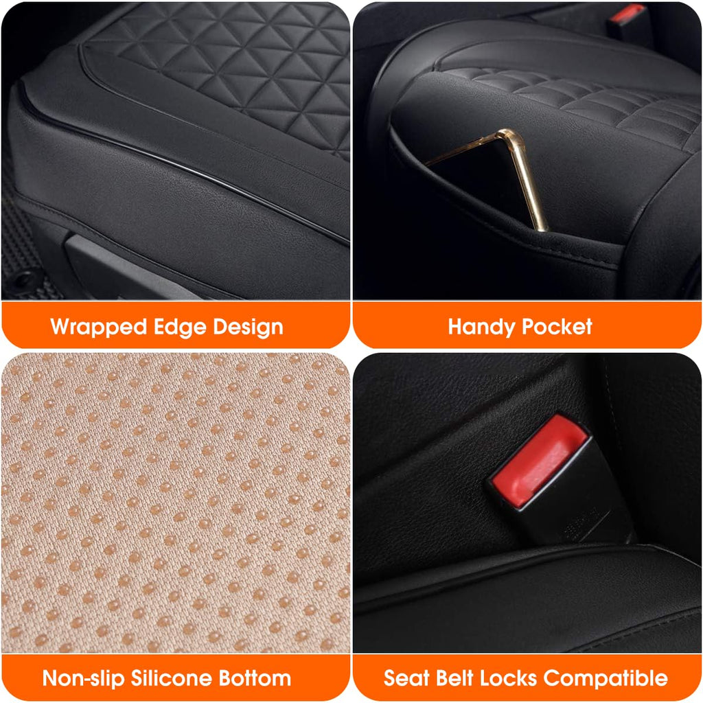 LUSRAIT Universal Car Seat Cushion & Protective Cover