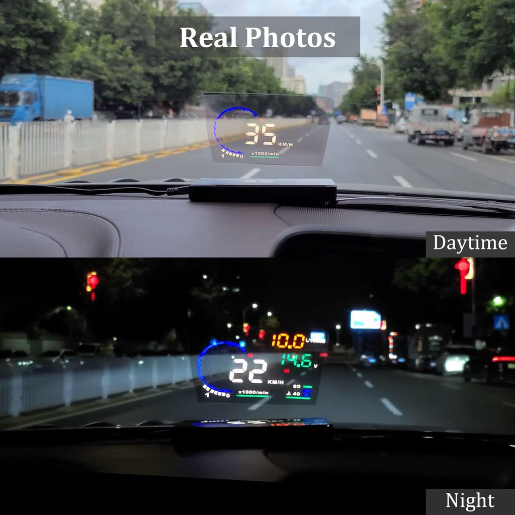 wiiyii A8 Car Heads-Up Display & Digital Speedometer