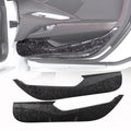 Car Door Anti Kick Cover Compatible with Chevrolet Corvette C8 2020-2026,Carbon Fiber Door Guard Side Edge Protector,Door Panel Anti-Collision Strips Cover Trim Accessories