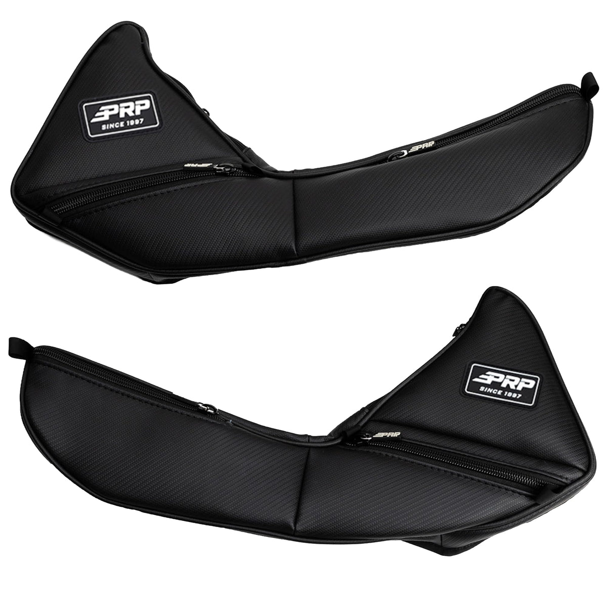 PRP Front & Rear Door Storage Bags with Knee Pads for Polaris RZR