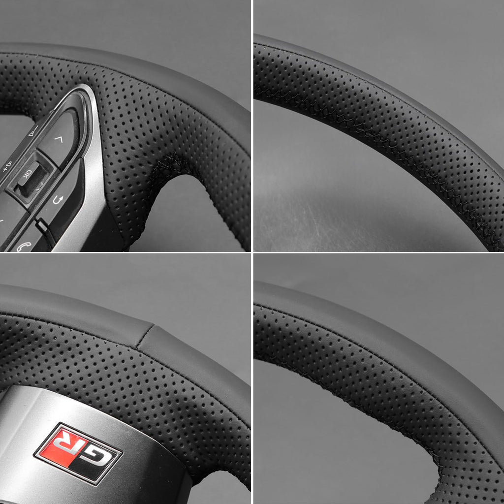 MEWANT Custom-Fit Steering Wheel Wrap for Toyota Yaris GR